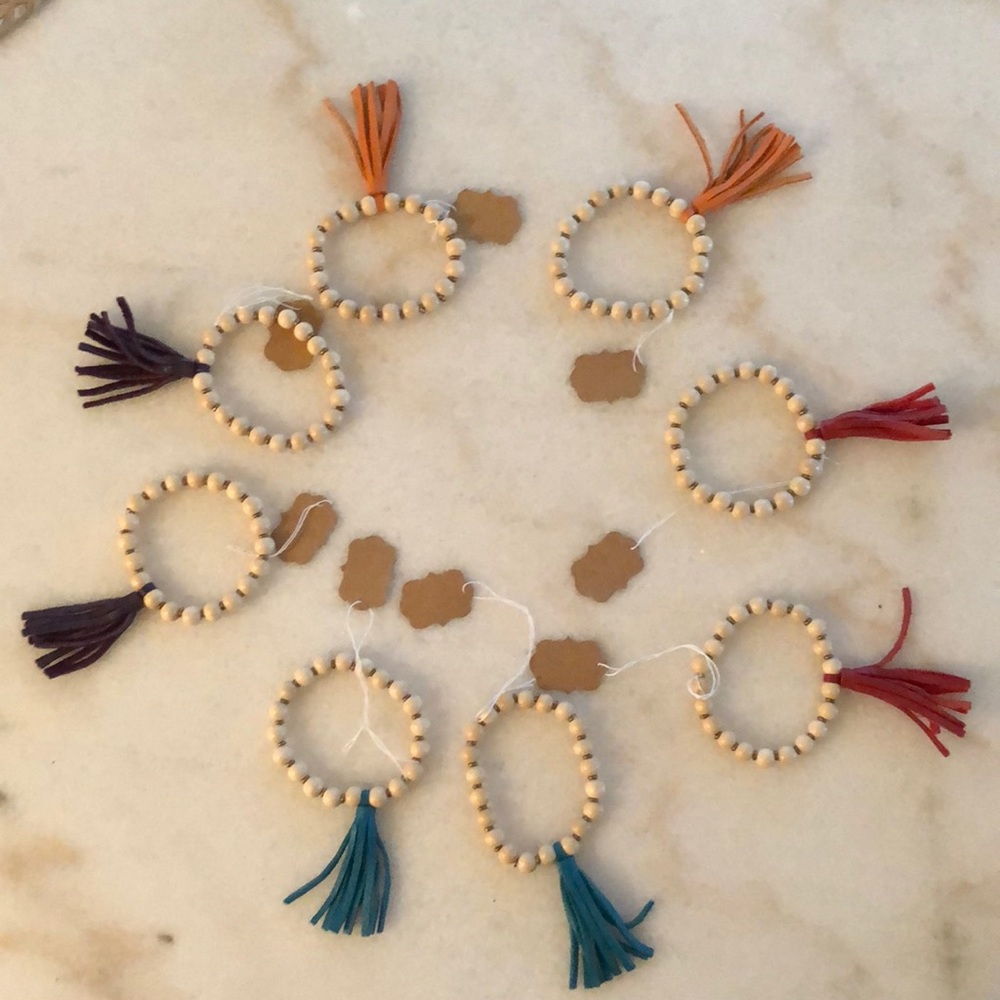 Beaded Tassel Bracelets